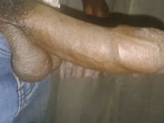 The World's Biggest Black Cock Hotly Masturbated