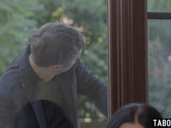 PI gathers evidence in a housewifes pussy