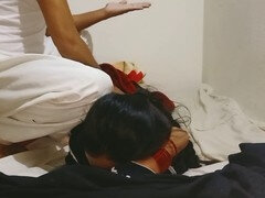 Tante, Selbstgemacht, Indisch, Hausmädchen, Massage