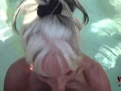 point of view sizzling bath blow-job by sally d and 039 angelo