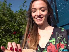 Kylie Nymphette banged by the railway station