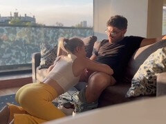 Hot teen from the street agrees to visit my place for some fun times