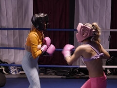 Perverted boxing coach uses his cock for motivation