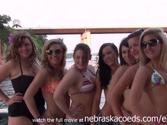 Molten Gals Home Movie Displaying And Nude Partying On Vaca