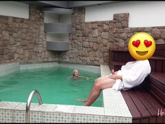 Bikini, Blonde, Sucer une bite, Tir de sperme, Hard, Fille latino, Lingerie, Mère que j'aimerais baiser