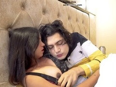 Intense encounter with a stranger - wild bedroom action and passion unleashed!