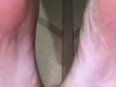 Ebony Yogi Shows off Her Feet