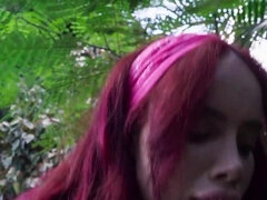 18, 큰 가슴, 오랄섹스, 입에 사정, Hd, 빨간 머리, 쓰리섬, 젖가슴