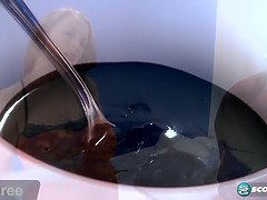 Duże cycki, Czarny, Obciąganie, Wytrysk, Wielorasowy, Lizanie, Naturalne cycki, Rudowłosa