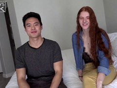 18 éves, Pár, Izmos, Filigrán alkatú, Harisnya, Tini