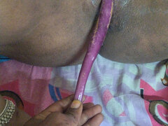 Amateur, Couple, Femelle, Nourriture, Fait maison, Indienne, Masturbation