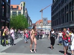 Nude July in Leipzig - Amateur Public Nudity