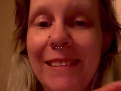 Leie, Natürlichen titten, Piercing, Solo