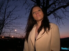 Stranger Convinces Sexy Brunette To Fuck Him For Fame 1 - Jasmine Ameto