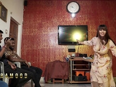 Steamy Indian Dancer Gangbang Video