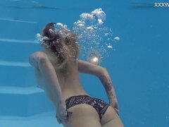 Culo, Hembra, Novia, Hd, Público, Solo, Tatuaje, Bajo el agua