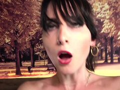 Grosser schwanz, Schwanz, Fetisch, Natürlich, Muschi, Reiten, Rasiert, Eng