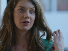 デカパイ, 茶髪の, エロティック, ハードコア, キス, レズビアン, 自然山雀, オッパイの