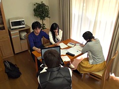 Boquete, Vagina gozada cu gozado, Jato de porra, Namorada, Punheta, Hardcore, Japonêsa, Tetas