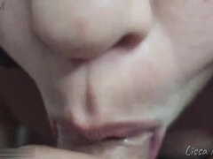 Hot Stepsister Gives Amazing Blowjob & Swallows Cum - Homemade Latina Sex