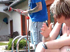 Piękne grube kobiety, Związanie dyscyplina & dominacja uległość, Dominacja, Femdom, Na wolnym powietrzu