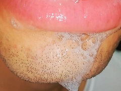 In My Mouth, Tongue, Saliva, Tongue, Sloopy, Sucking, Spit Fetish, Long Tongue and Drooling Close-up