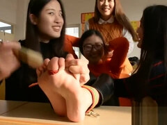 Asian Feet Tickling
