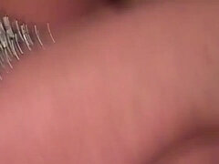 Stora tuttar, Brunett, Fingering, Massage, Vintage