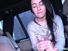 Leie, Braunhaarige, Hd, Geld, Im freien, Öffentlich, Realität