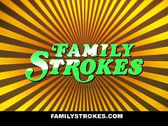 Chloe Temple's Stepfamily Roleplay: Fucking My Stepbro while He's Home Alone