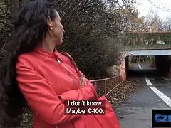 Czechxxx - veritable czech milf opens up her feet for a stranger big big pecker