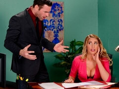 Stor stjärt, Stora tuttar, Blondin, Handjobb, Slick, Milf, Stockings, Tuttar