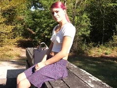 Amatör, Baben, Doggystyle, Onani, Orgasm, Fitta, Rödhårig, Rakad