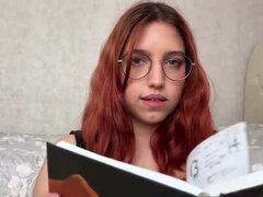 Shy Redhead Teen Mila Daisy Fingers Her Tight Virgin Pussy to Loud Orgasm - Amateur Solo Masturbation