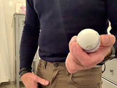 Leie, Spermaladung, Schwul, Lingerie, Masturbation, Muskel, Dusche, Solo