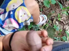 Nepali Girl Enjoying with Her Husbands.jungle Ma Magal