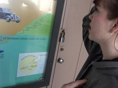 Fafanje, Rjavolaska, Prstni, Girlfriend, Zunaj, Piercing, Prvoosebno snemanje seksa, Joške