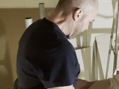 Amerikaans, Grote lul, Pijpbeurt, Stel, Sperma in mond, Daddy, Penis