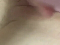 18, Amatør, Sød, Dildo, Fisse, Mager, Teenager, Bryster