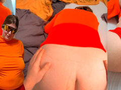 Velma Rides to Massive Creampie - Scooby Screw Special