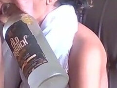 White Saree Cum Sucking Servent Slut Maid