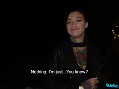 Amatør, Sædskud, Hundestilling, Naturlige bryster, Udendørs, Pov, Offentlig, Fisse