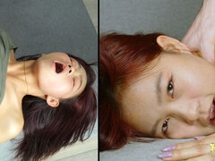 18, Asiater, Vakker, Par, Sperm skott, Runke, Tenåring, Pupper