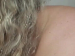 Amatéři, Bbw, Blondýna, Mamina, Přírodní prsa, Sólo