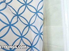 Blondin, Fingering, Slick, Naturliga tuttar, Orgasm, Fitta, Tuttar, Våt