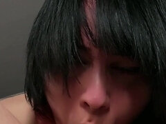 Amatør, Pik sutte, Par, Komme i munden, Kæreste, Håndjob, Hjemmelavet, Tatovering