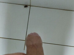 Amateur, Américain, Salle de bains, Masturbation, Public, Solo