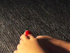 Take My White Socks off and Enjoy My Feets