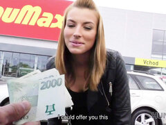 HUNT4K. Cash motivated guy to let his hot babe GF have fun..