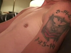 The third of three vagabond train hoppers